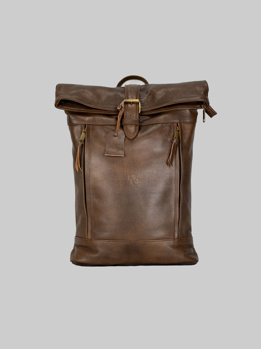 Marrakesch Herren Rolltop-Rucksack "HORIZON", kaffeebraun