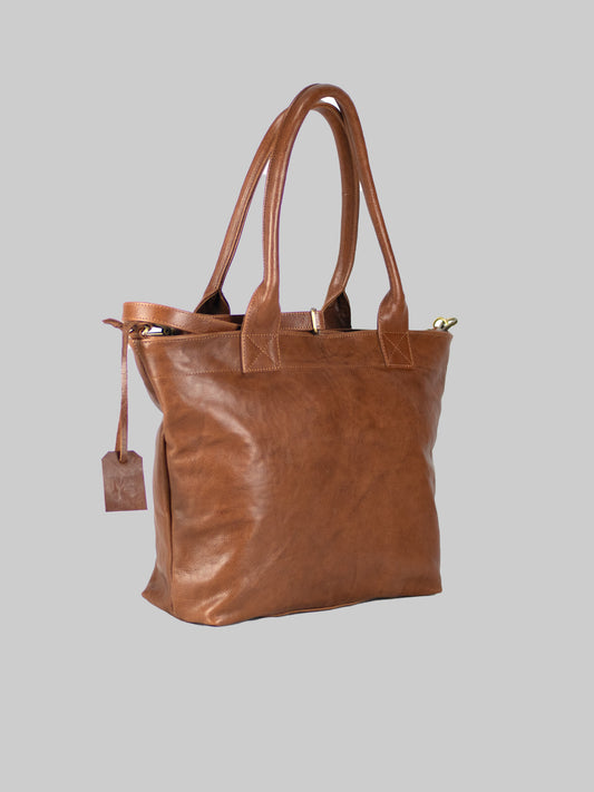 Marrakesch Shopper XXL "MEDINA", schokoladenbraun