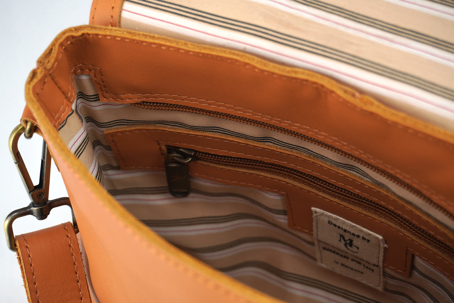 Al Andalus Damen-Umhängetasche "DUNE", hellbraun