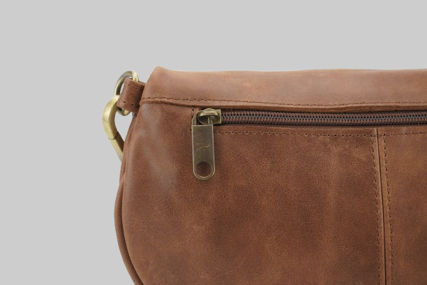 Al Andalus Crossbodybag "URBAN JOURNEY", kaffeebraun