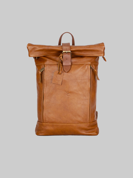 Marrakesch Herren Rolltop-Rucksack "HORIZON", hellbraun