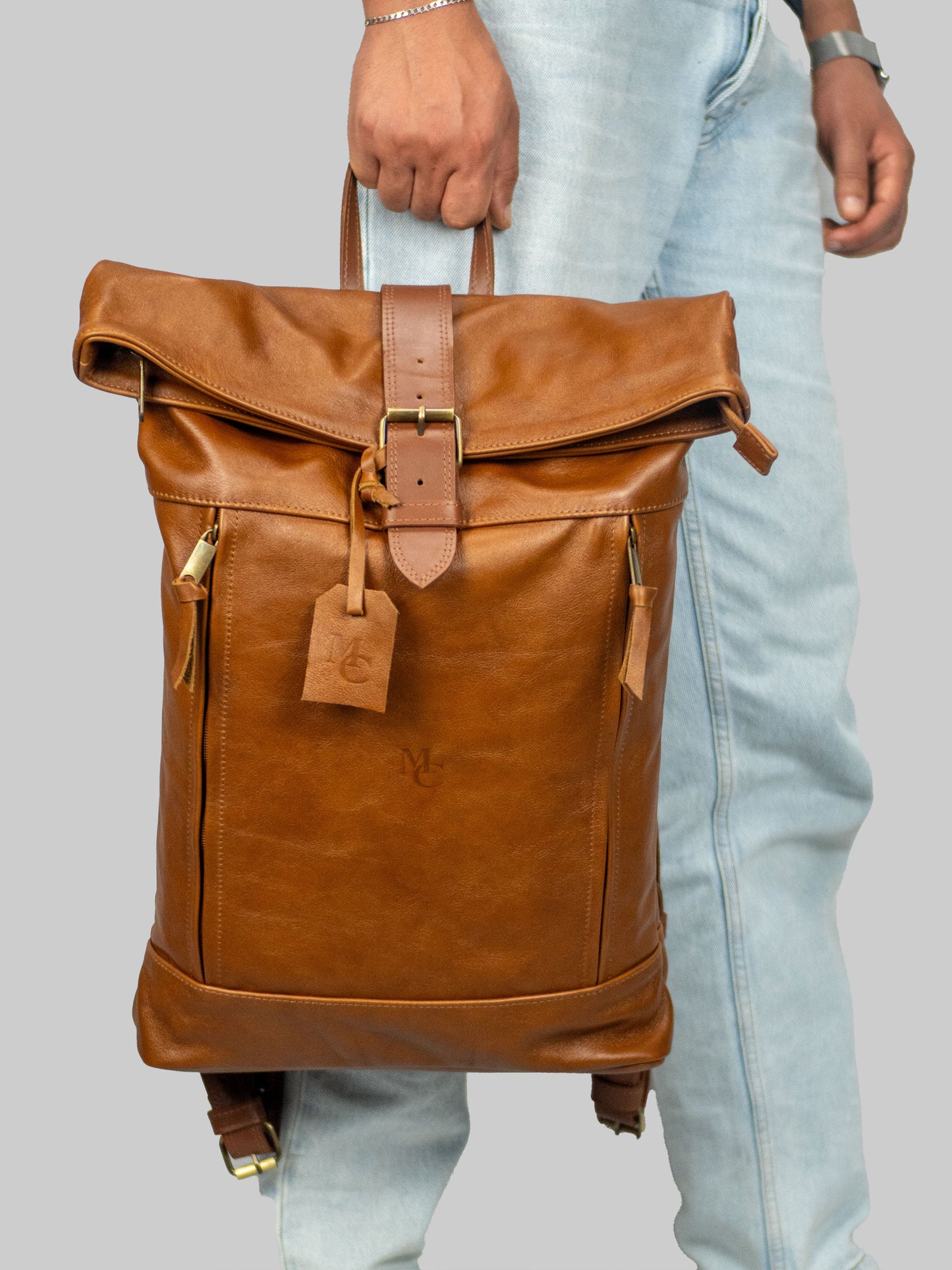 Marrakesch Herren Rolltop-Rucksack