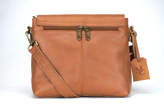 Al Andalus Damen-Umhängetasche "DUNE", karamell