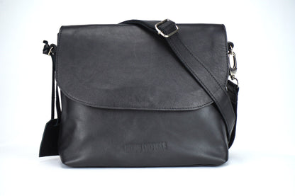 Al Andalus Damen-Umhängetasche "DUNE", schwarz