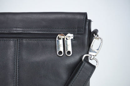 Al Andalus Damen-Umhängetasche "DUNE", schwarz