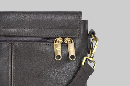 Al Andalus Damen-Umhängetasche "DUNE", kaffeebraun