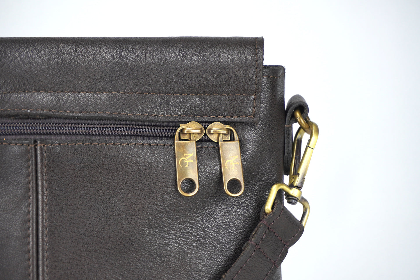 Al Andalus Damen-Umhängetasche "DUNE", kaffeebraun