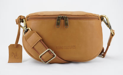 Al Andalus Crossbodybag "URBAN JOURNEY", hellbraun