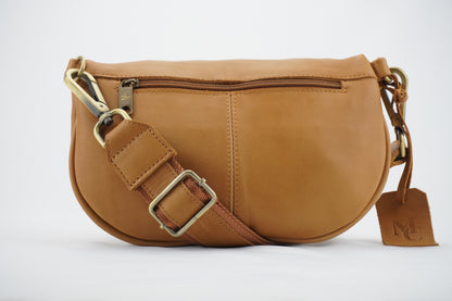 Al Andalus Crossbodybag "URBAN JOURNEY", hellbraun