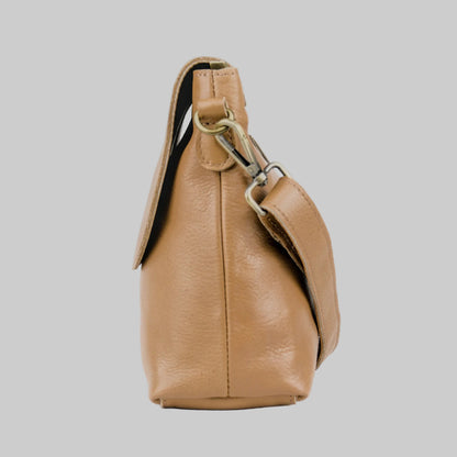 Al Andalus Damen-Umhängetasche "DUNE", karamell