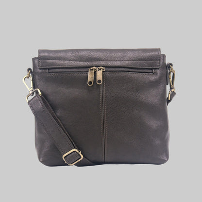 Al Andalus Damen-Umhängetasche "DUNE", kaffeebraun