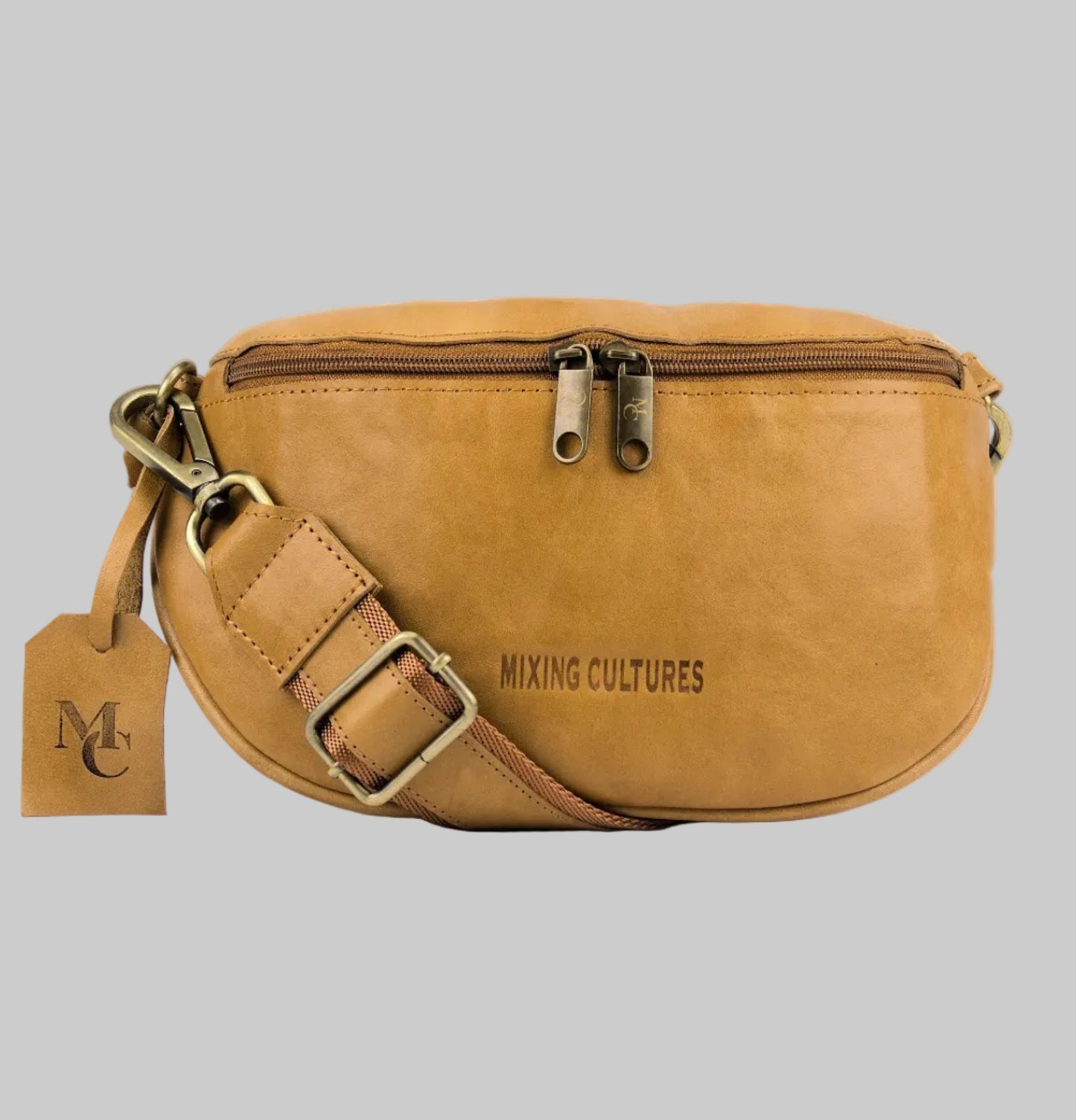 Al Andalus Crossbodybag "URBAN JOURNEY", hellbraun