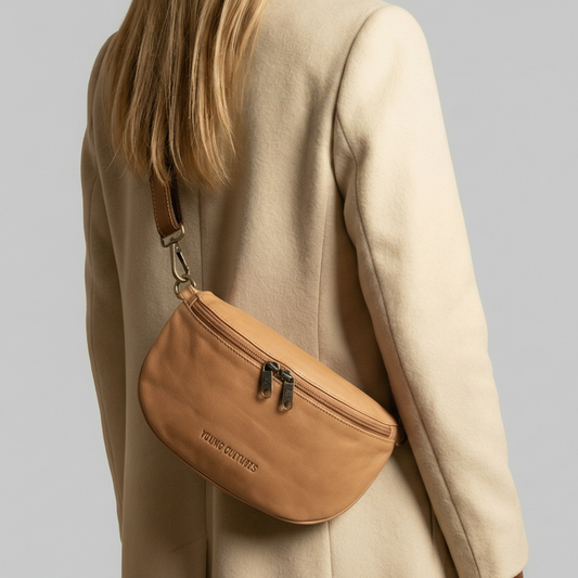 Al Andalus Crossbodybag "URBAN JOURNEY", hellbraun