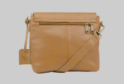 Al Andalus Damen-Umhängetasche "DUNE", karamell