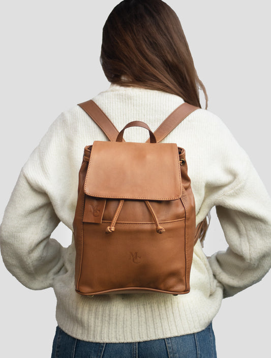 Marrakesch Damen City Rucksack "MIRAGE", kamelbraun