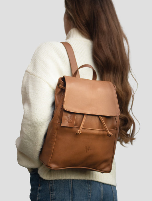 Marrakesch Damen City Rucksack "MIRAGE", kamelbraun