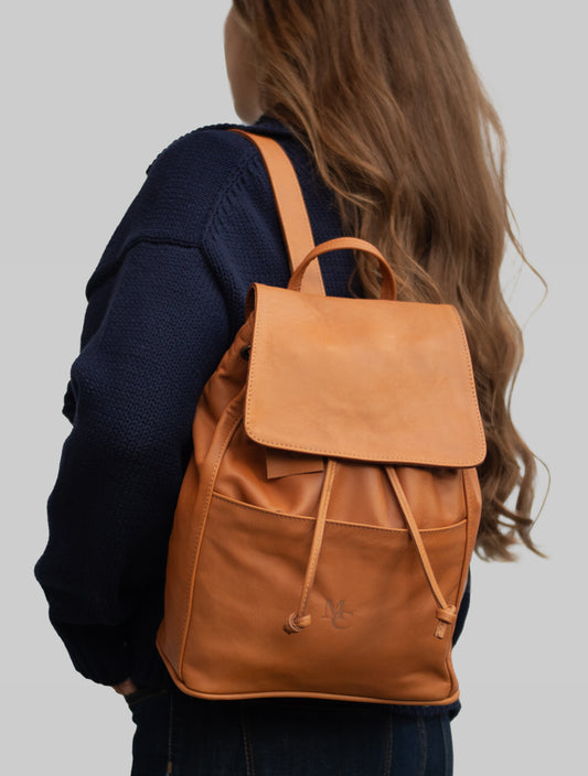 Marrakesch Damen City Rucksack "MIRAGE", hellbraun