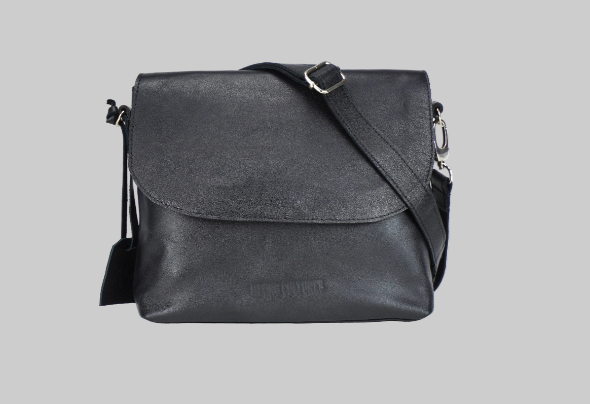 Al Andalus Damen-Umhängetasche "DUNE", schwarz