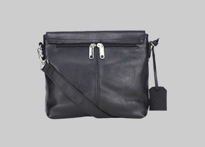 Al Andalus Damen-Umhängetasche "DUNE", schwarz